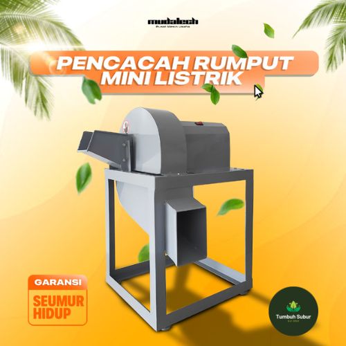 Mesin Pencacah Rumput Otomatis Mesin Cacah Rumput Listrik