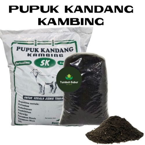 Pupuk Kandang Organik Kambing Kemasan 1Kg